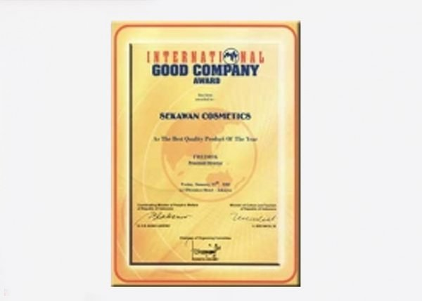 International Good Company Award 2010