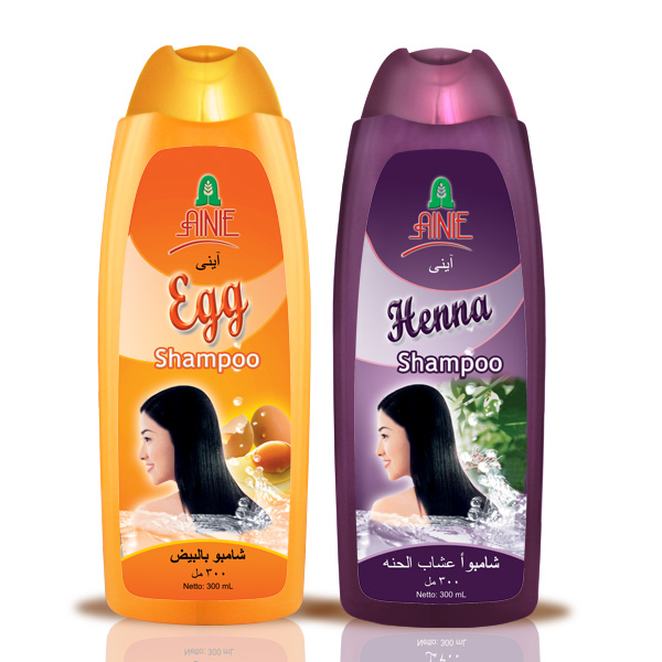 AINIE Shampoo Extract Egg & Henna 300 ml