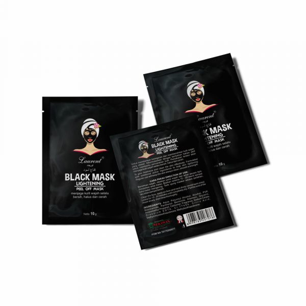 LAURENT Black Mask Sachet Skin Body Care Body Mask