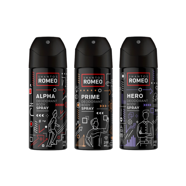 SHANTOS ROMEO Deo Body Spray
