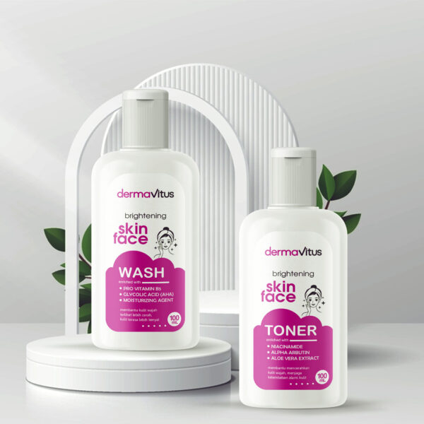 Dermavitus Brightening Skin Face Wash 100 mL
