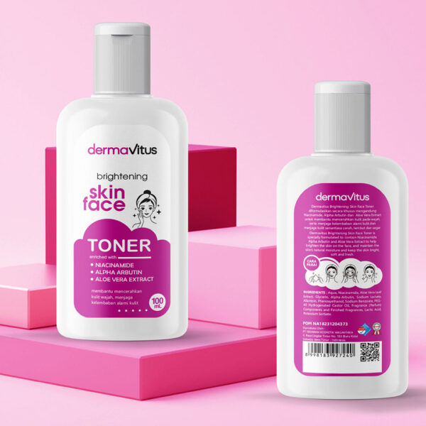 Dermavitus Brightening Skin Face Toner 100 mL