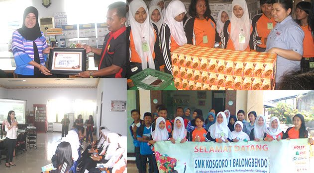 Industry Visit of SMK Kosgoro1 Balongbendo Sidoarjo