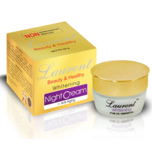 LAURENT Whitening Night Cream + Anti Aging