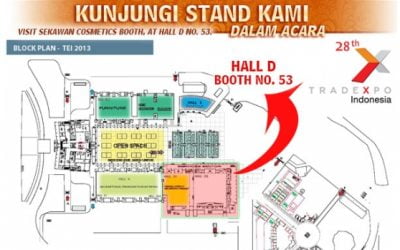 Visit Sekawan Cosmetics Booth at 28th Indonesia Trade Expo