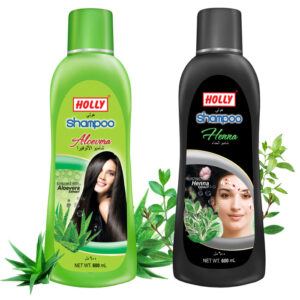 Holly Extract Shampoo Aloevera & Henna 600ml