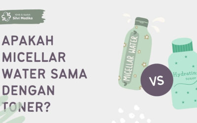 apakah perbedaan micellar water dan toner?